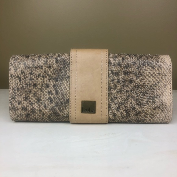 Kooba clutch snakeskin - Picture 2 of 7